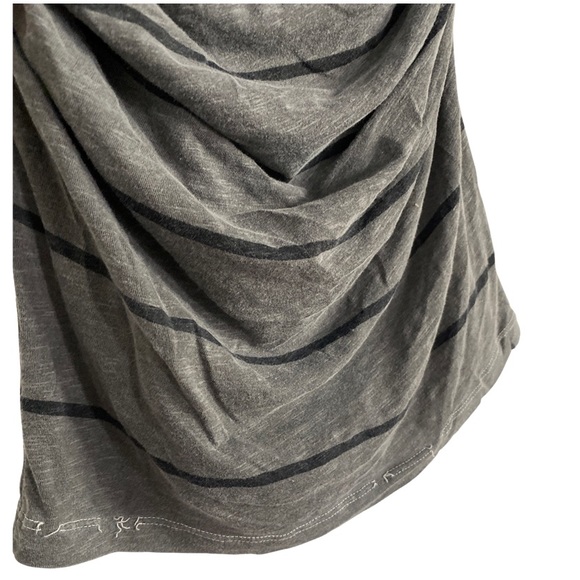 Sundry Ruched Striped Dress - Picture 6 of 9